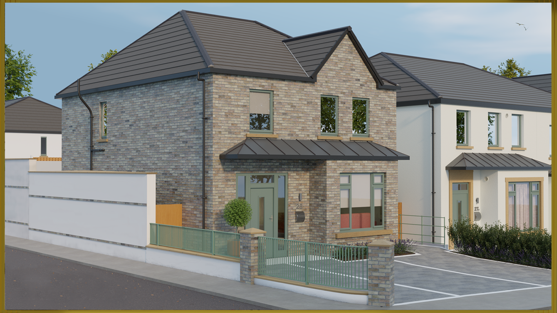 3D Modelled Exterior 1